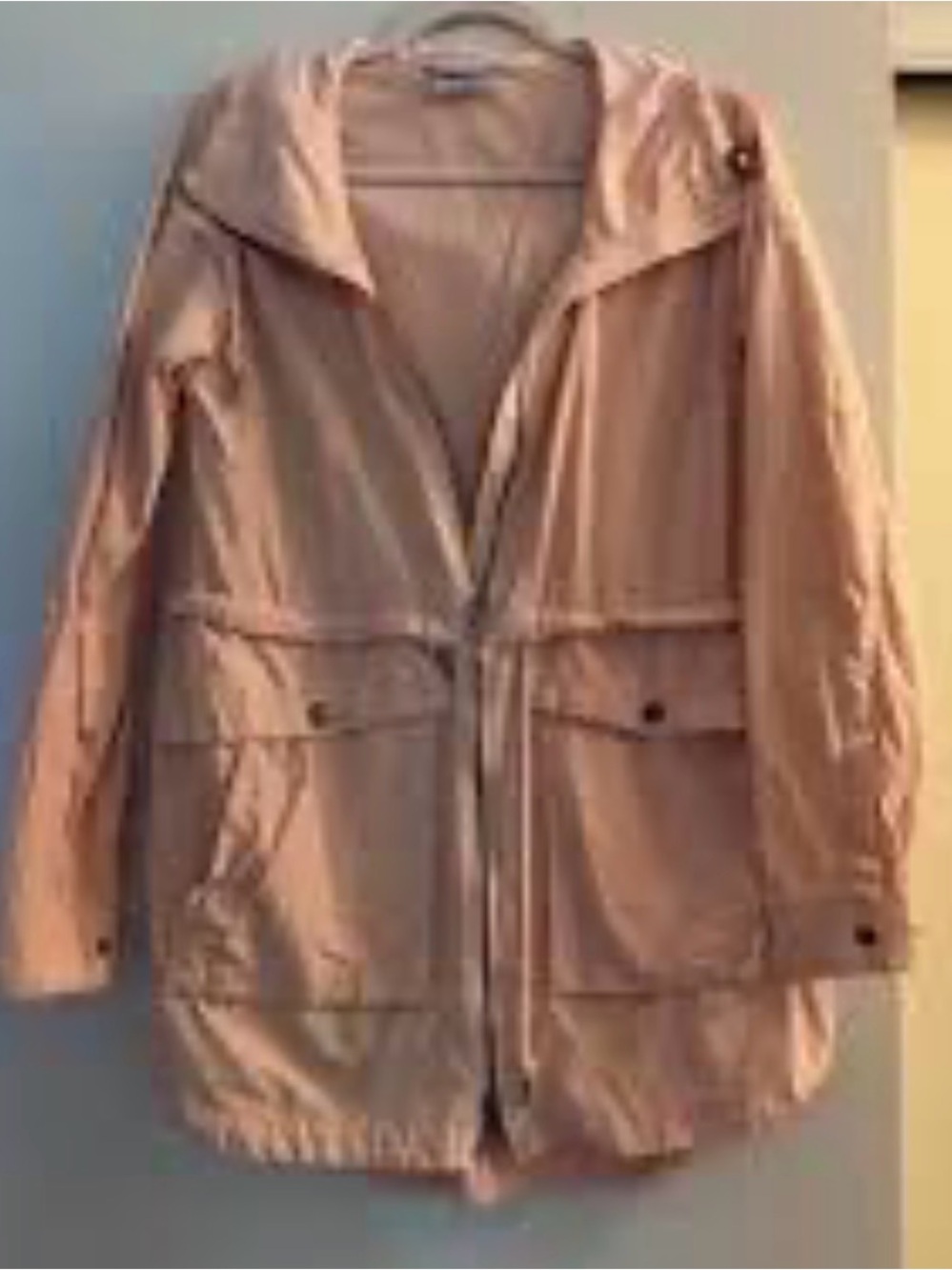 Columbia Light Pink Womens Hooded Anorak Jacket